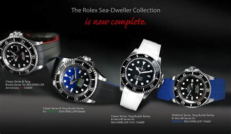 The Rolex Sea Dweller Straps Collection is now 